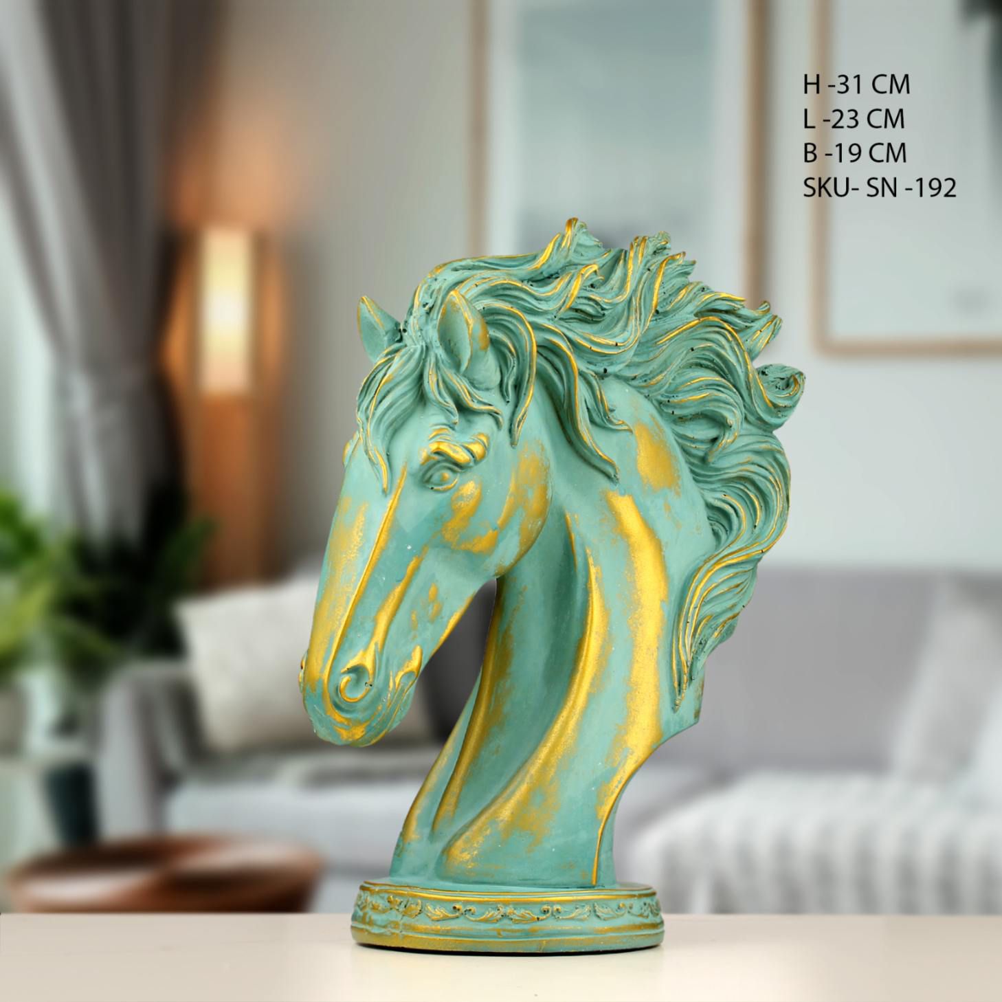 Decorative Horse Head Sculpture