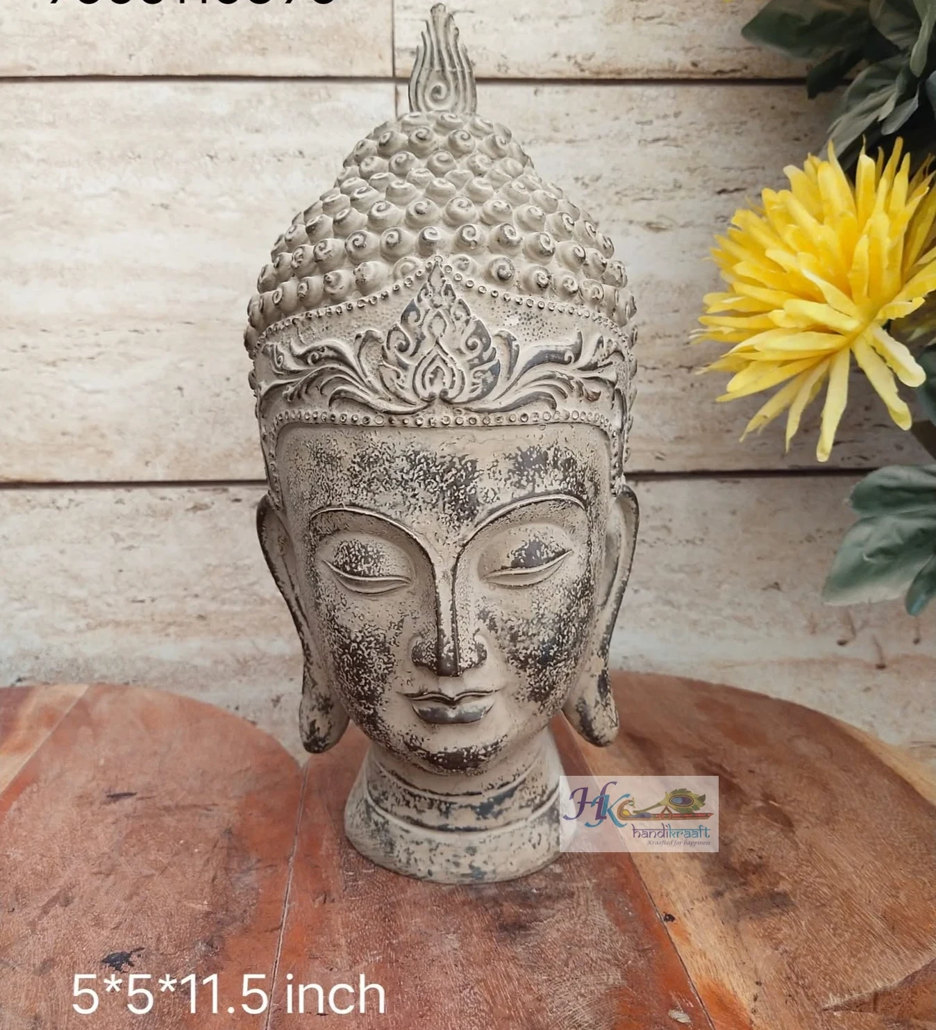 Decorative Buddha Head Statue