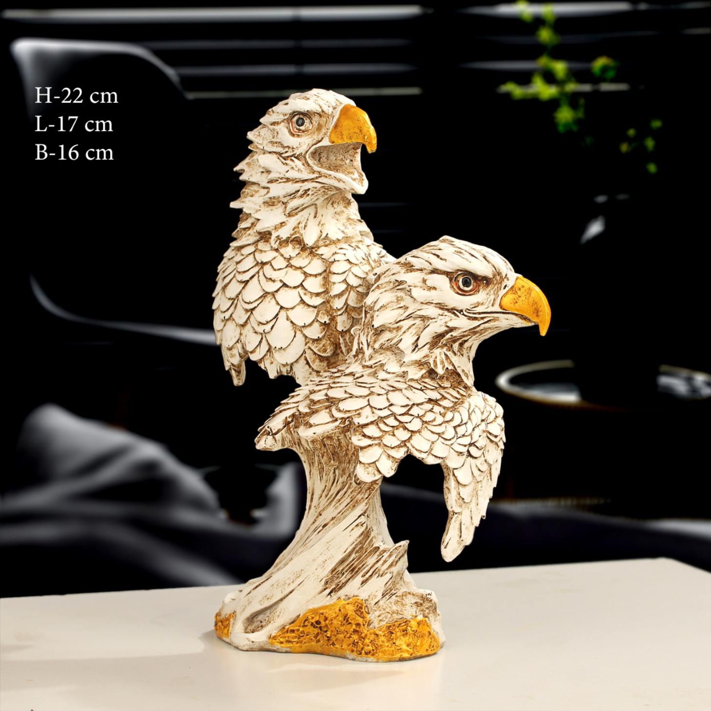 Eagle Duo Decorative Statue