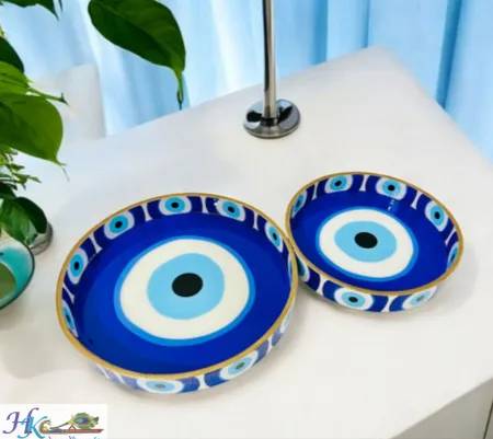 Premium Wooden Round Tray-12" & 10" & Combo