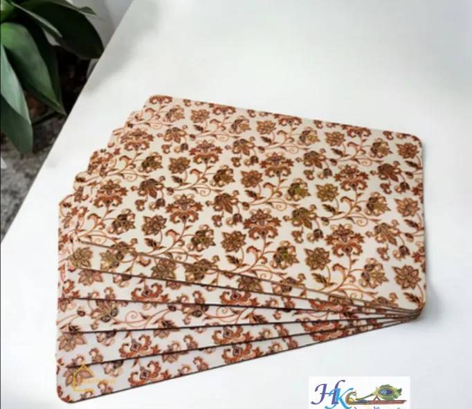 Premium Table Mats - Set of 6-12x18"