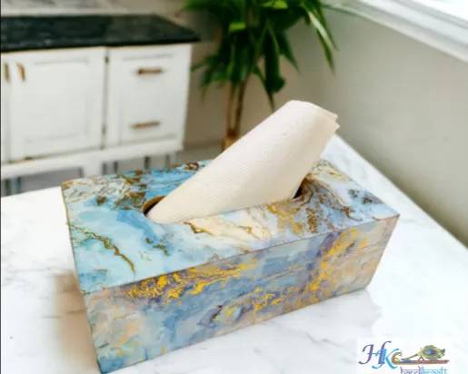 Premium Wooden Tissue Box-9x5x3