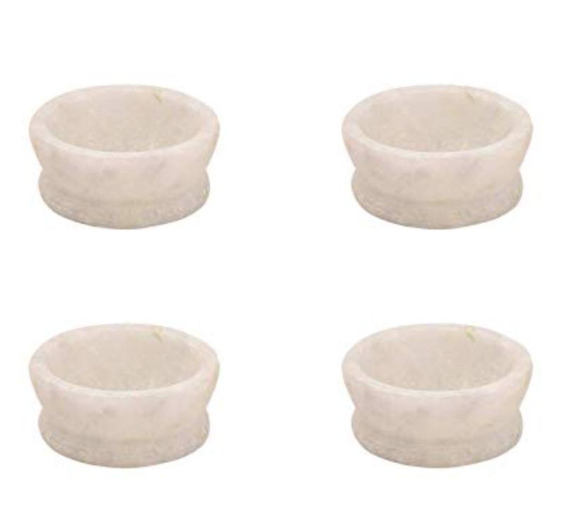 MARBLE DIYA’s-Set of-6 &12 Pcs