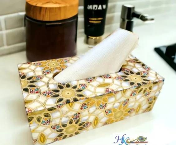 Premium Wooden Tissue Box-9x5x3
