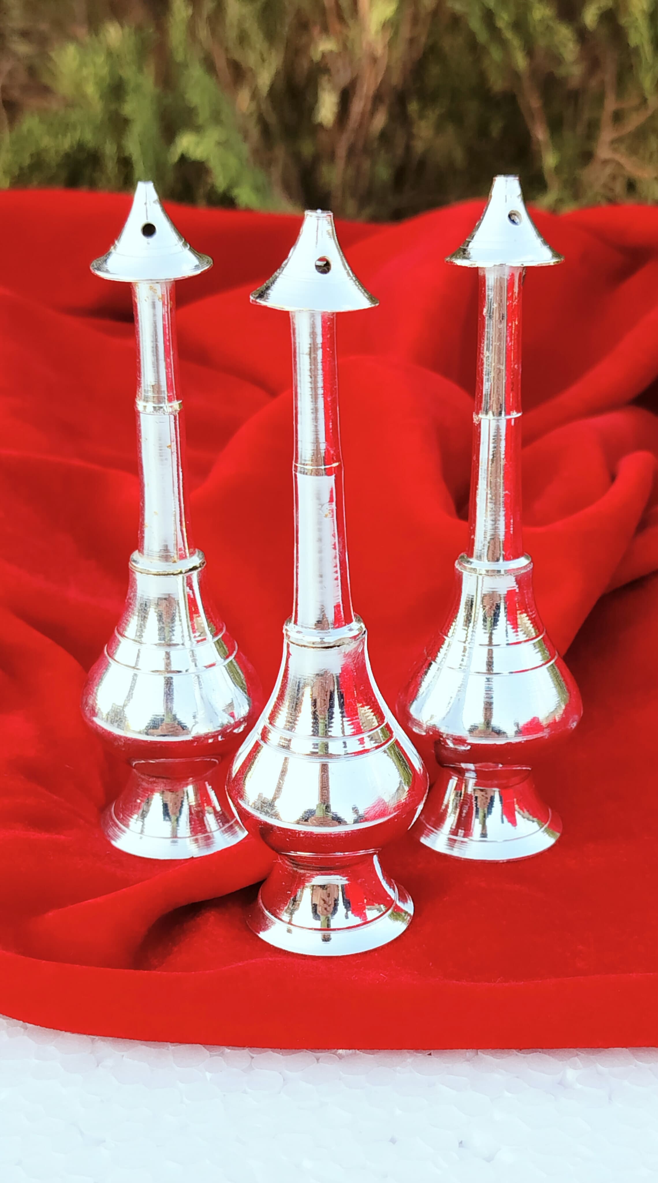 German silver Mini size Rose water sprinkle/ panner dispenser/ Gulabdani / Attardan