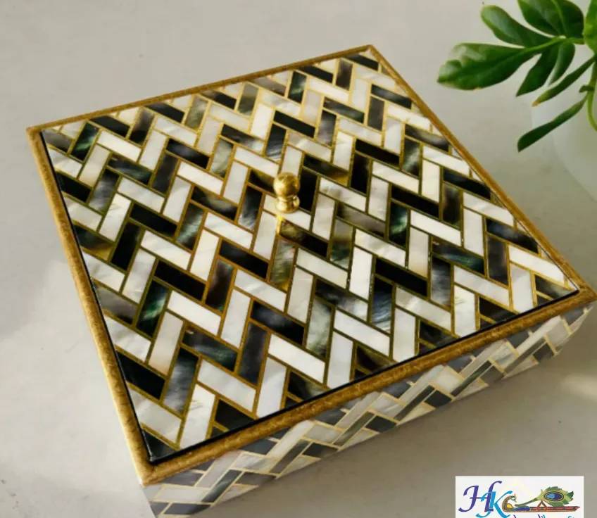 Wooden Dry Fruit /Candy Box-4 Section