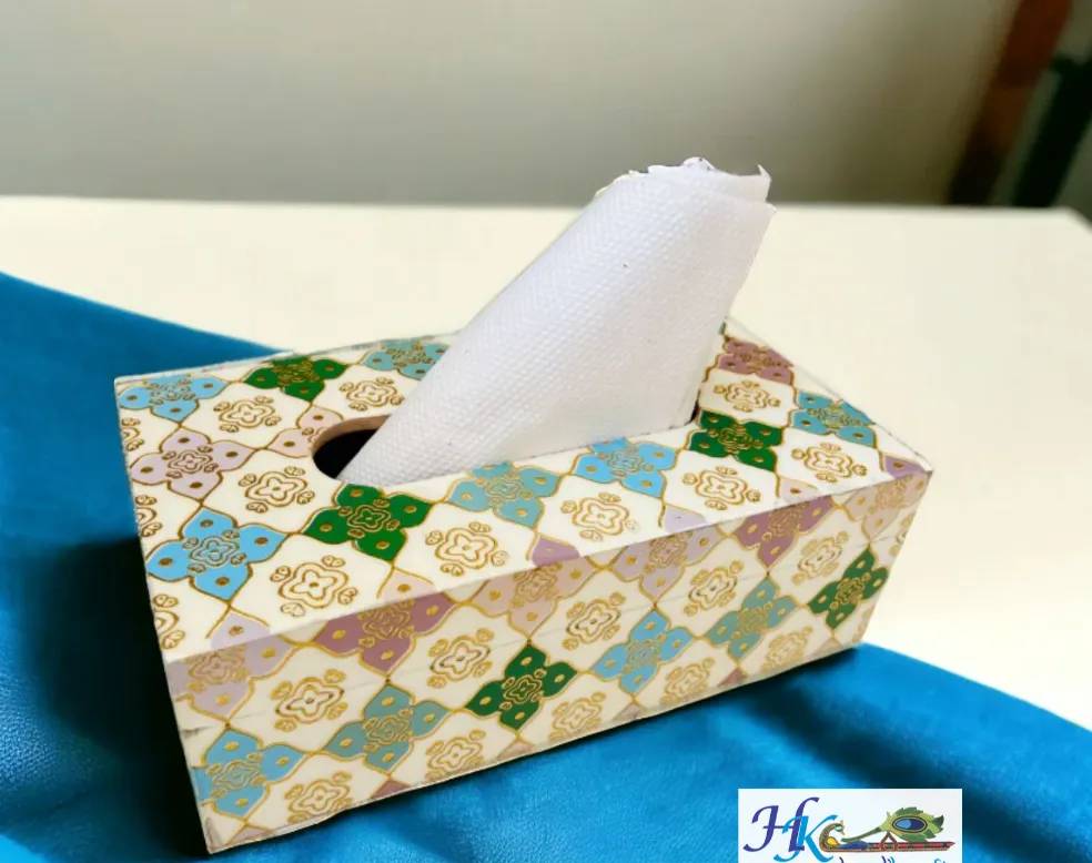 Premium Wooden Tissue Box-9x5x3
