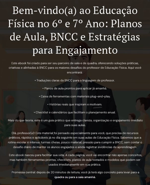 Educação Física para 6º e 7º anos