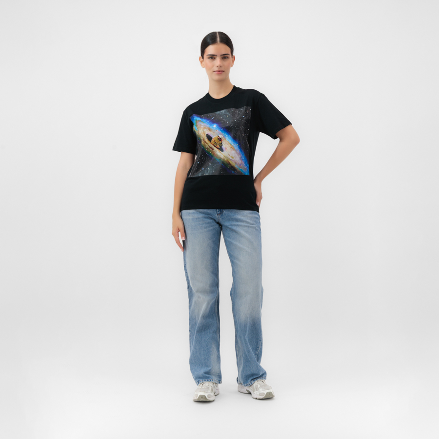 Cosmic Graphic Printed T-shirt
