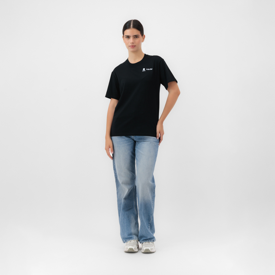 Graphic Statement Black T-Shirt