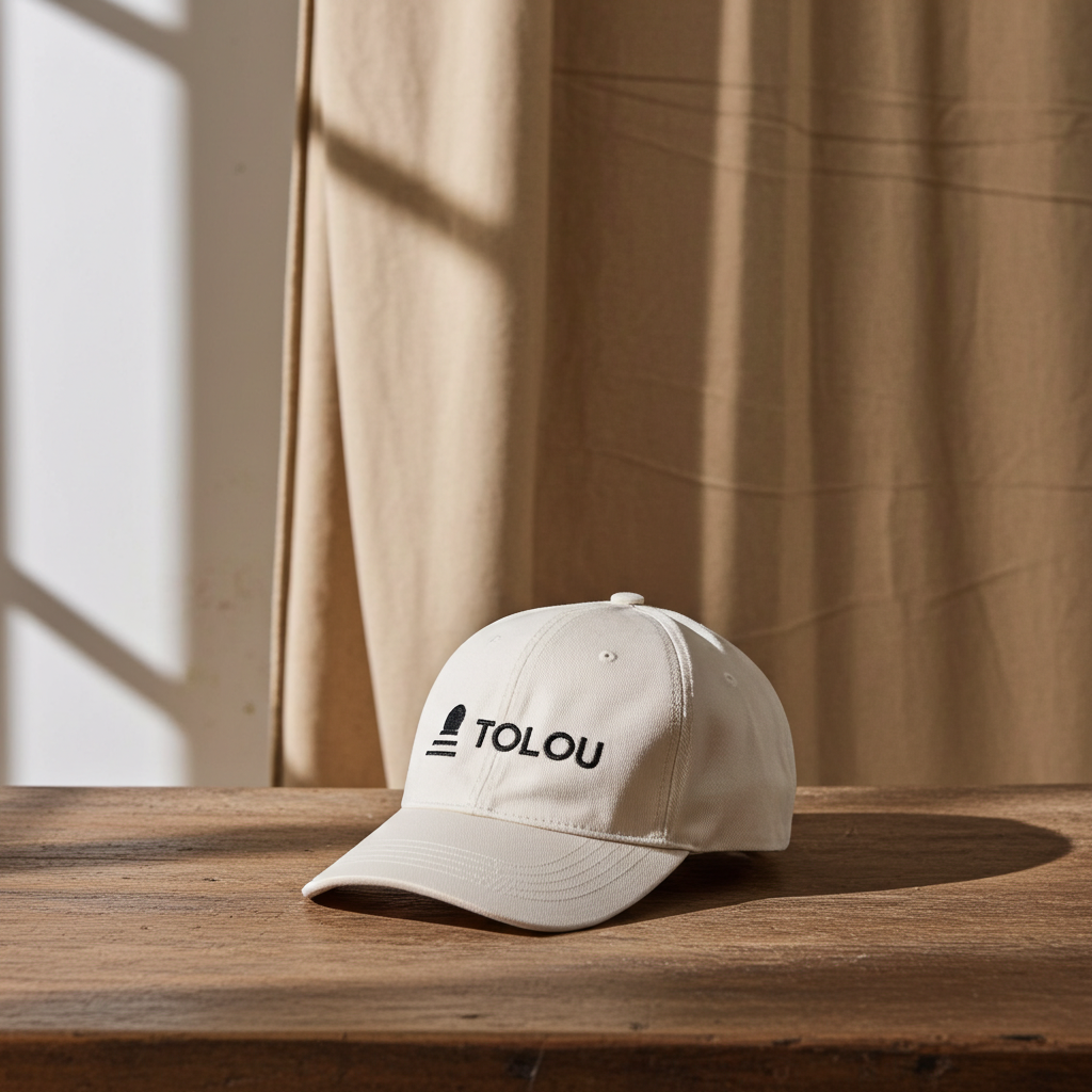 TOLOU Beige Baseball Cap