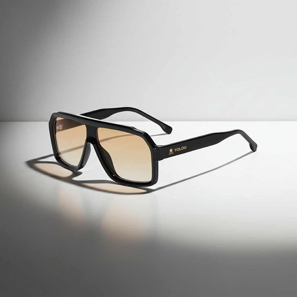 TOLOU Gradient Shield Sunglasses