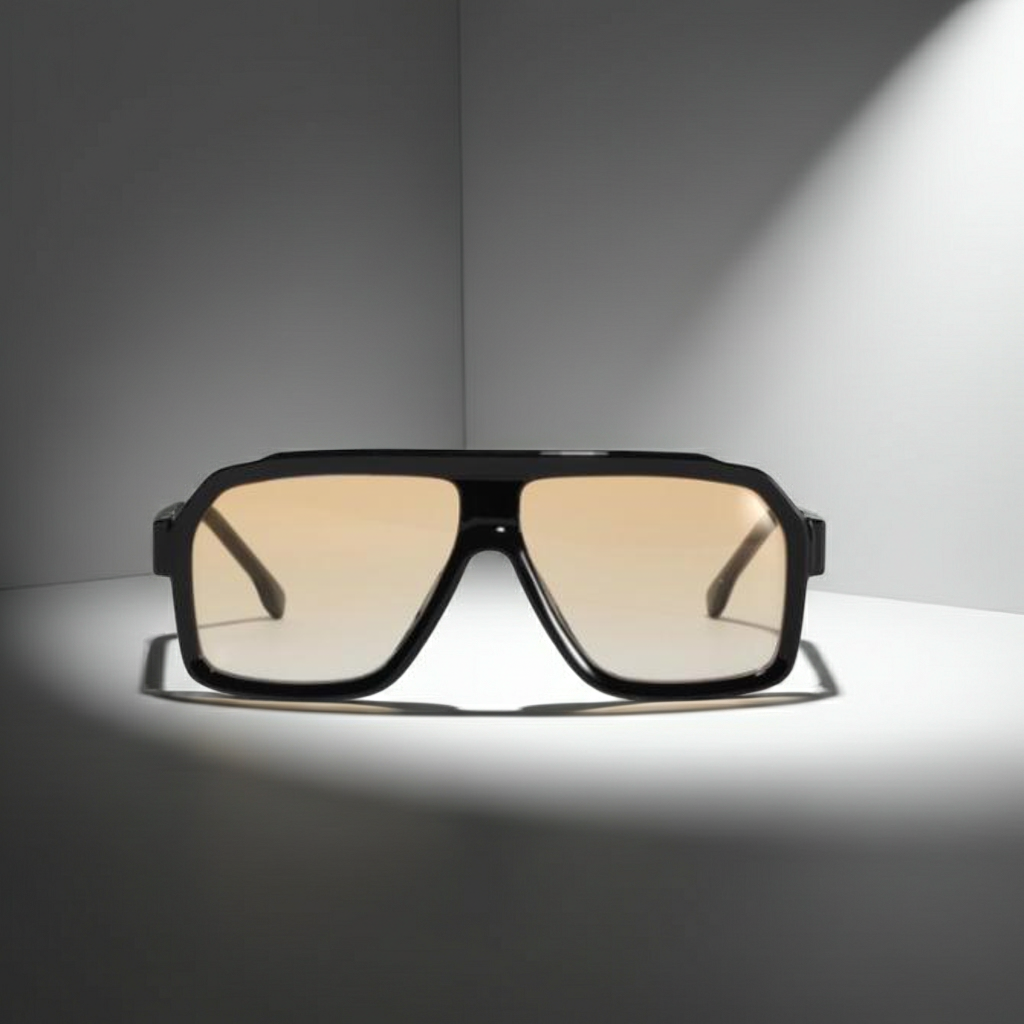 TOLOU Gradient Shield Sunglasses