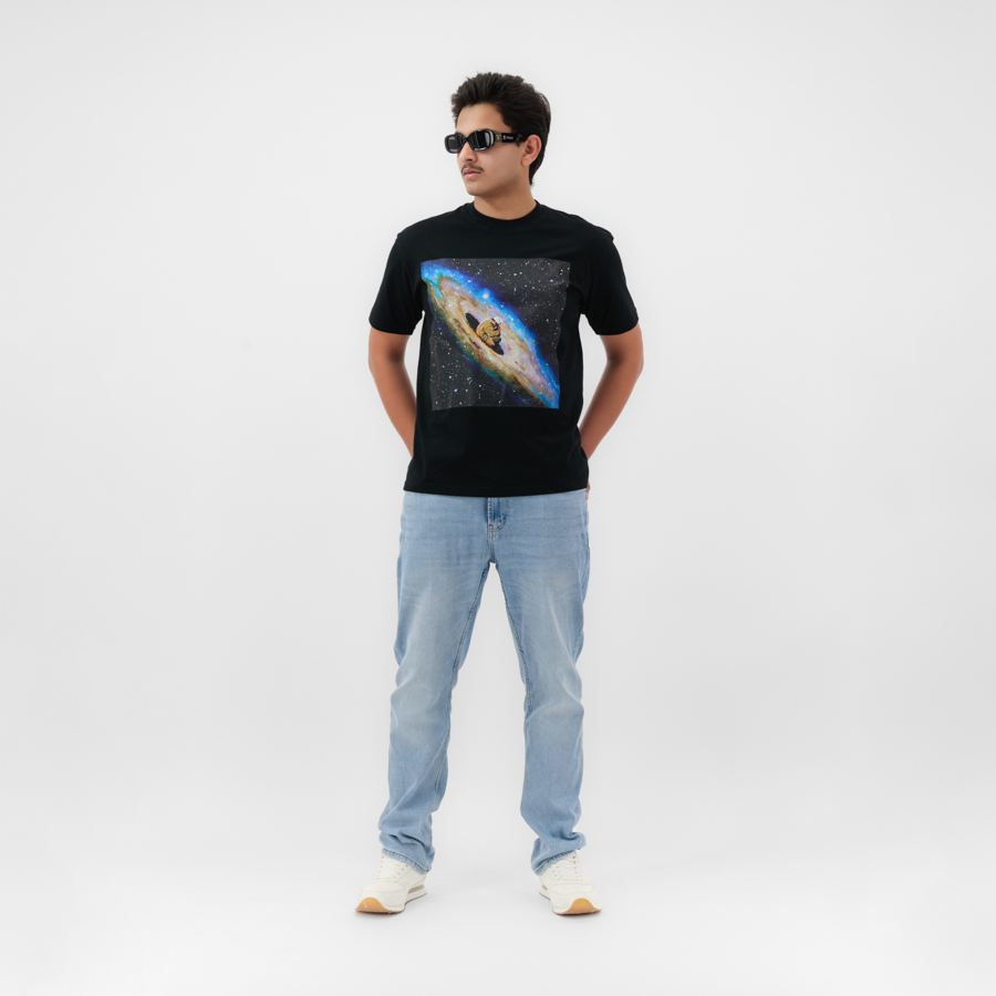 Cosmic Graphic Printed T-shirt