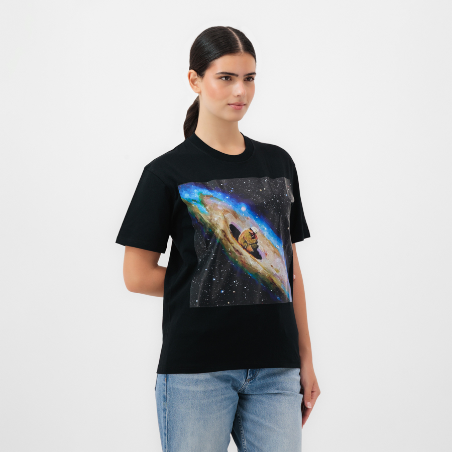 Cosmic Graphic Printed T-shirt