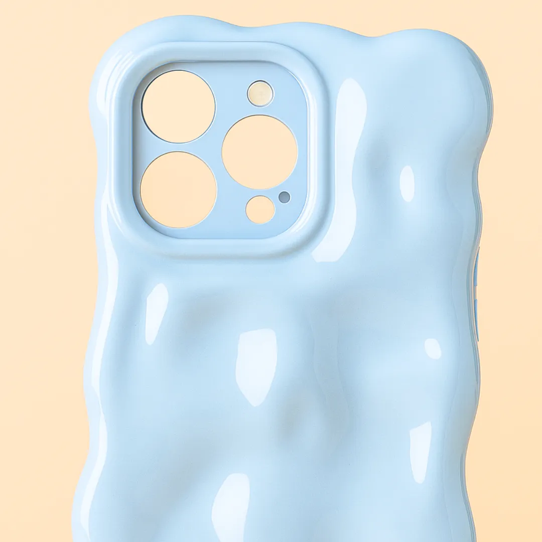 Coque de téléphone CLOUD – Effet Nuage Brillant & Design Tendance