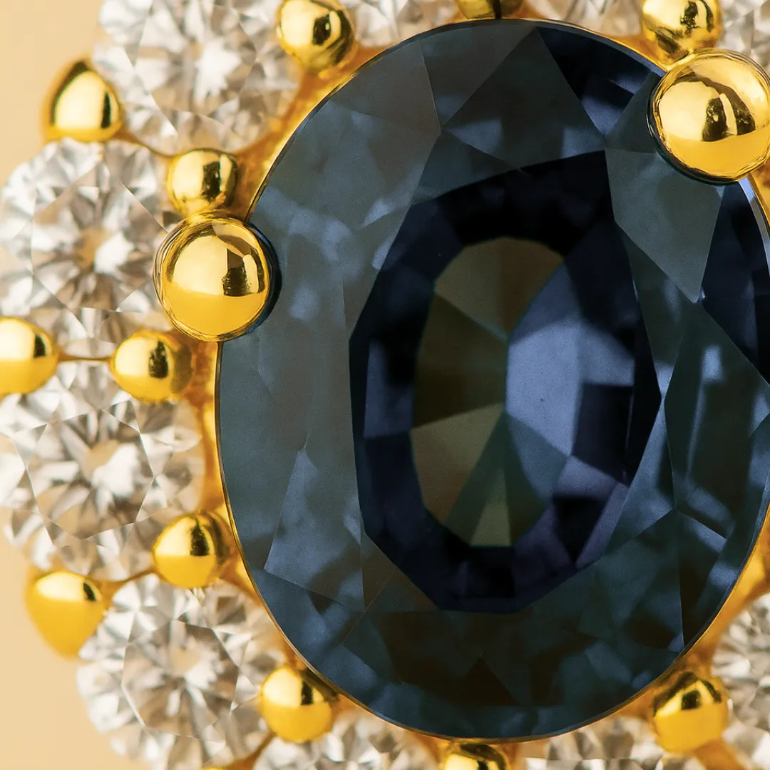 Boucles d’oreilles MY WAVE – Argent 925 plaqué or 18K ou couleur argent & zircone bleue AAA+