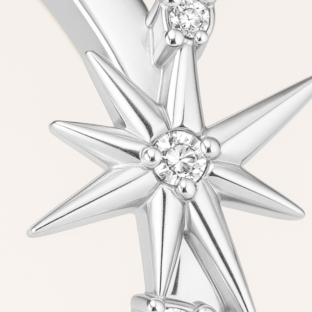 Bague STARIANA – Argent 925 & Zircone Autrichienne | Éclat Stellaire 18K
