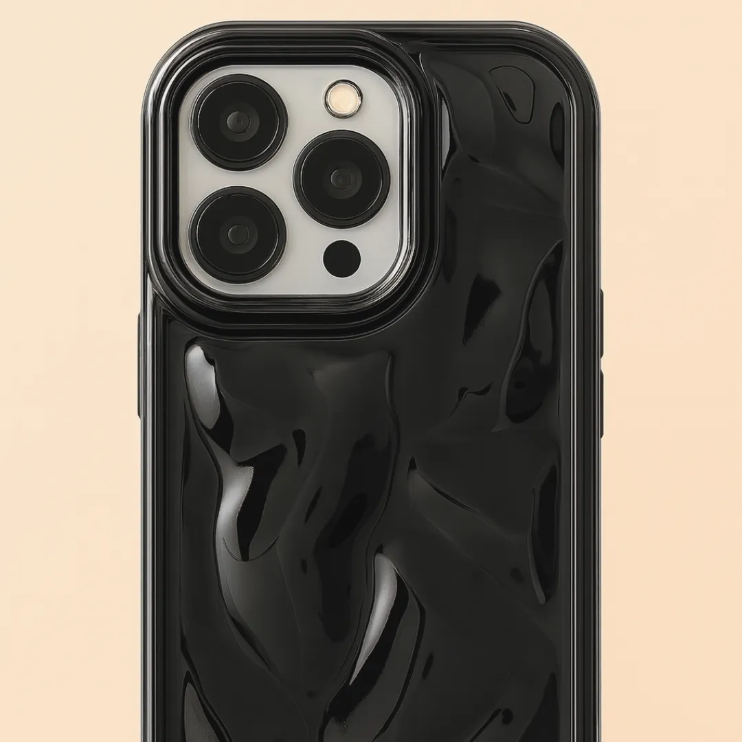 Coque de téléphone MIRROR METEOR – Coque de Téléphone Plaquée Effet Météorite Laser Brillant