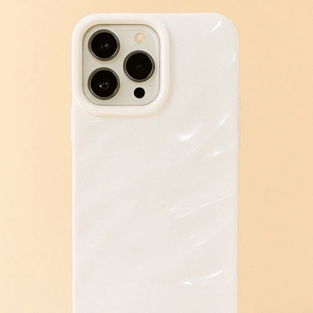 Coque de téléphone ONDINE – Motif ondulé 3D de luxe