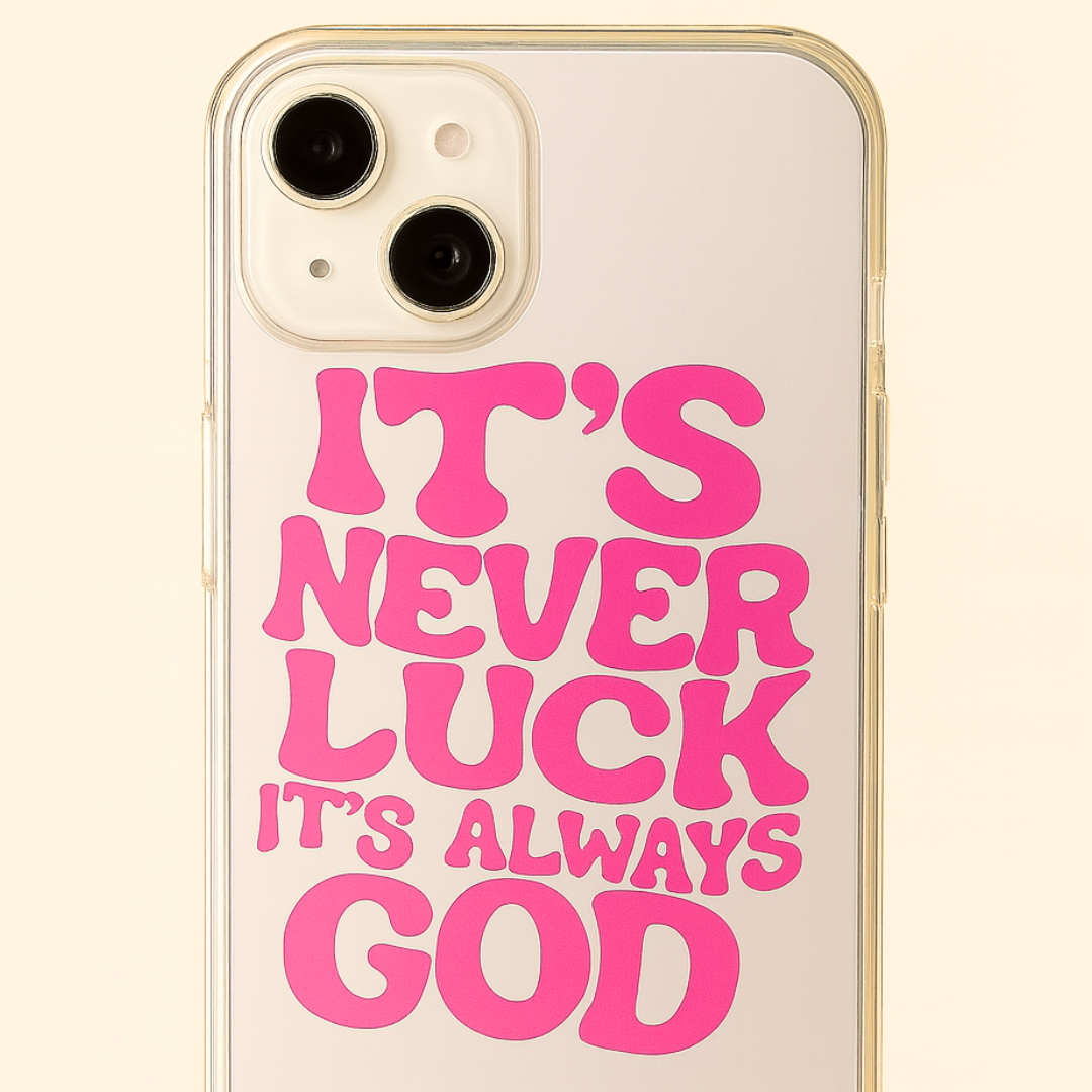 Coque de téléphone MIRROR GRAFFITI– Style Miroir & Messages Inspirants