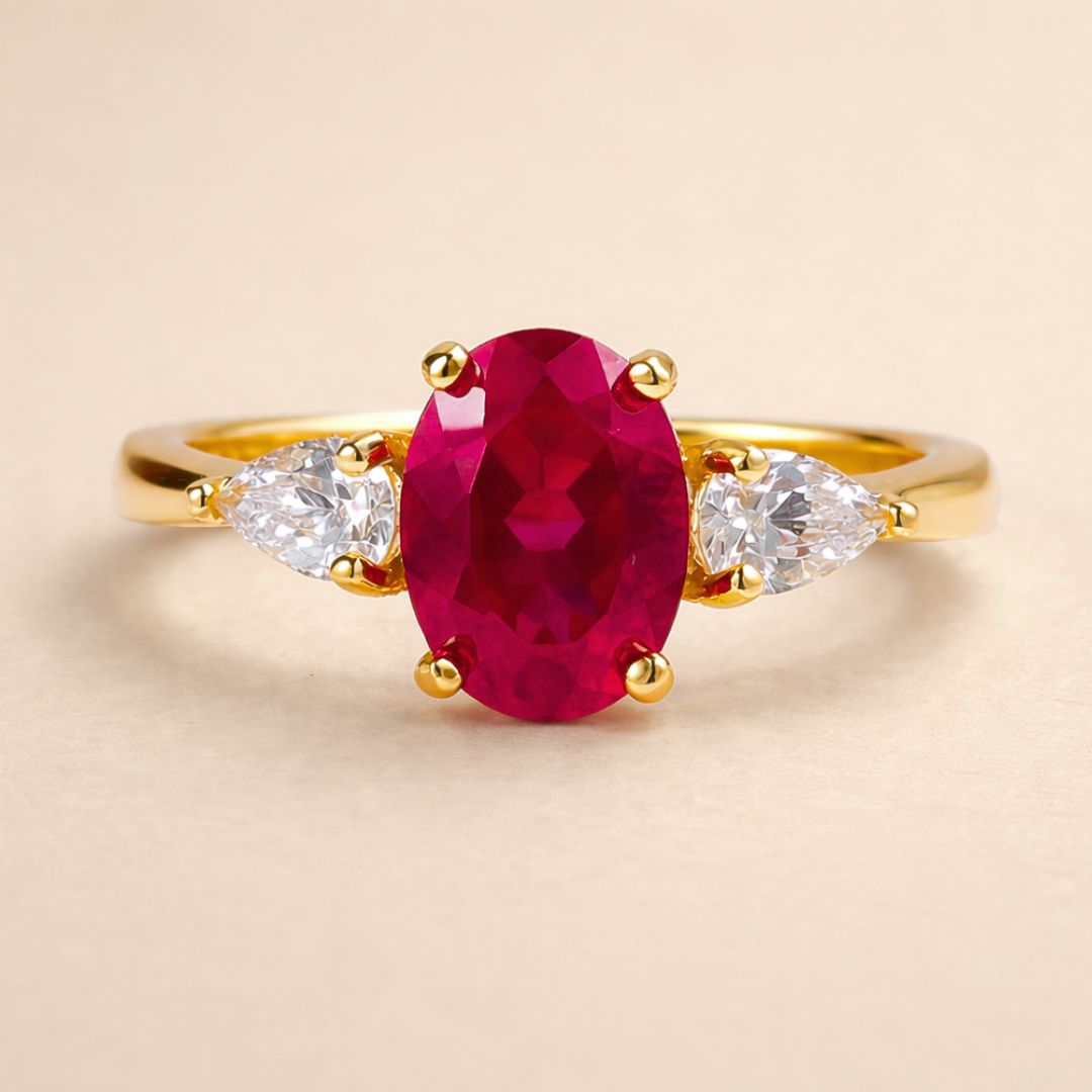 Bague PROMESSE – Argent 925 plaqué or 18K ou argent & zircones éclatantes | Maison Aureus