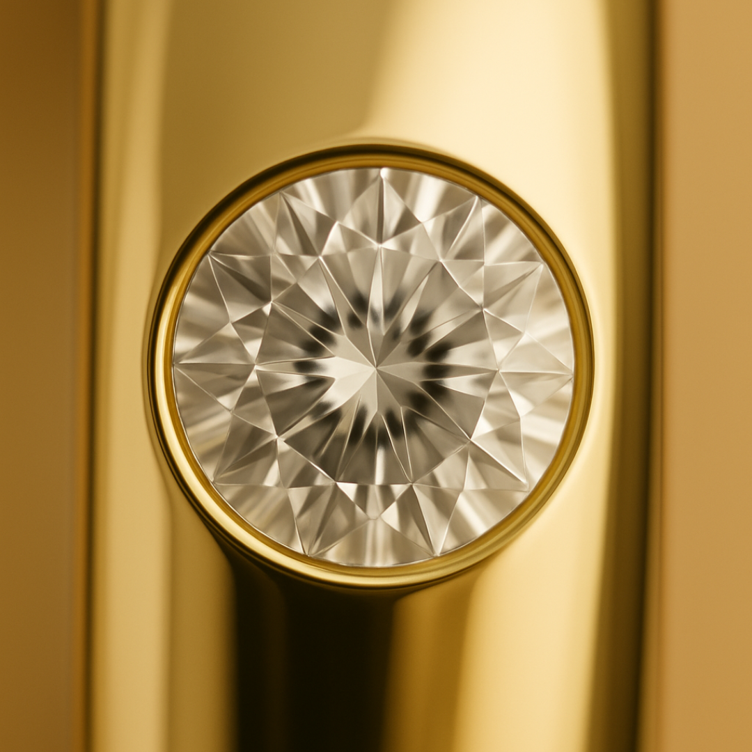 Boucles d’oreilles MINIMAL GLOW – Argent 925 doré à l’or fin ou argent & Zircon