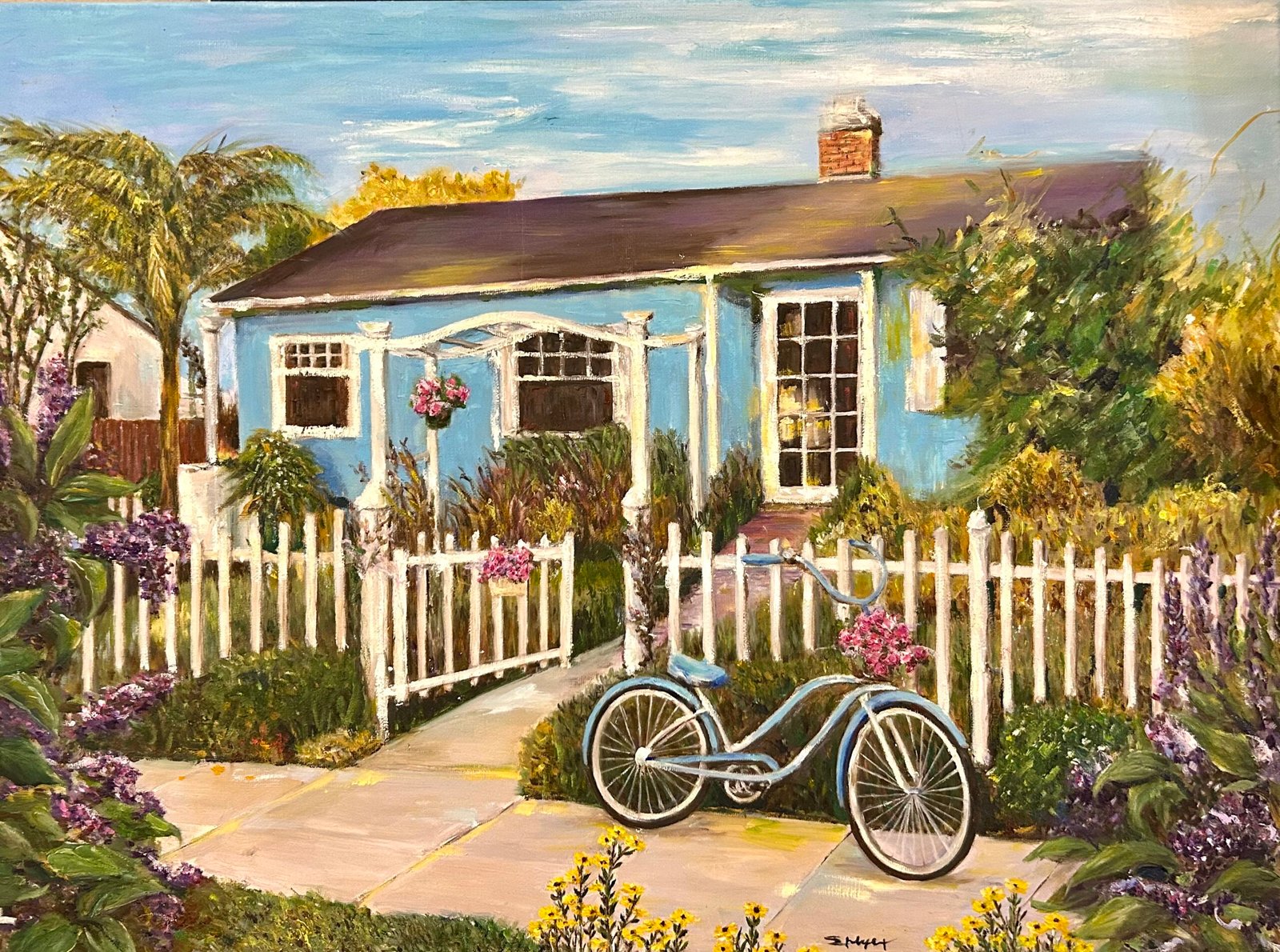 Delightful Blue Cottage