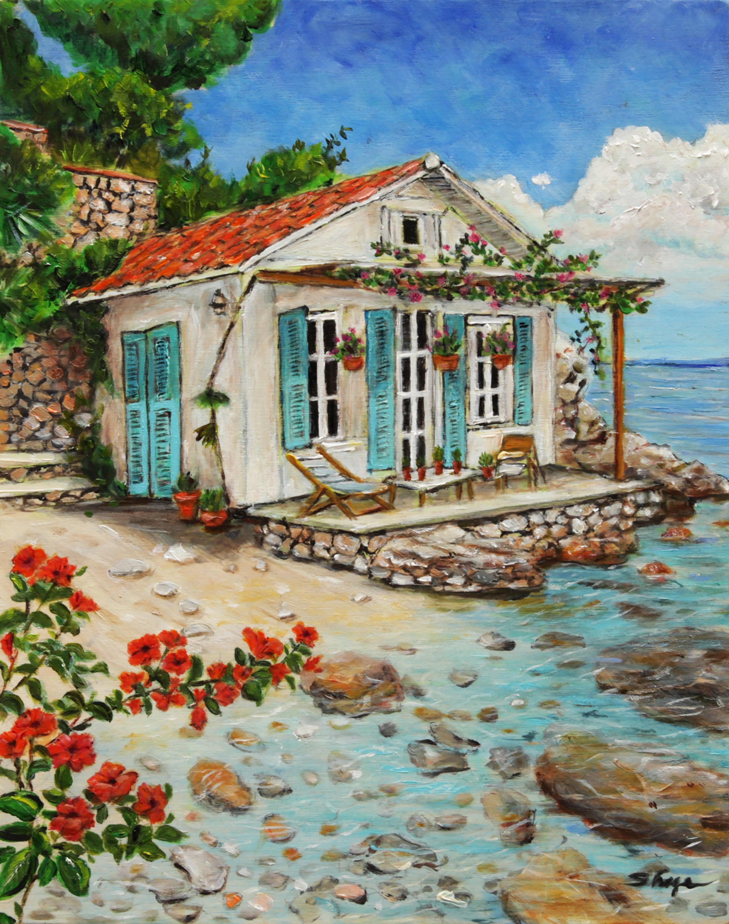 Cottage by the Sea