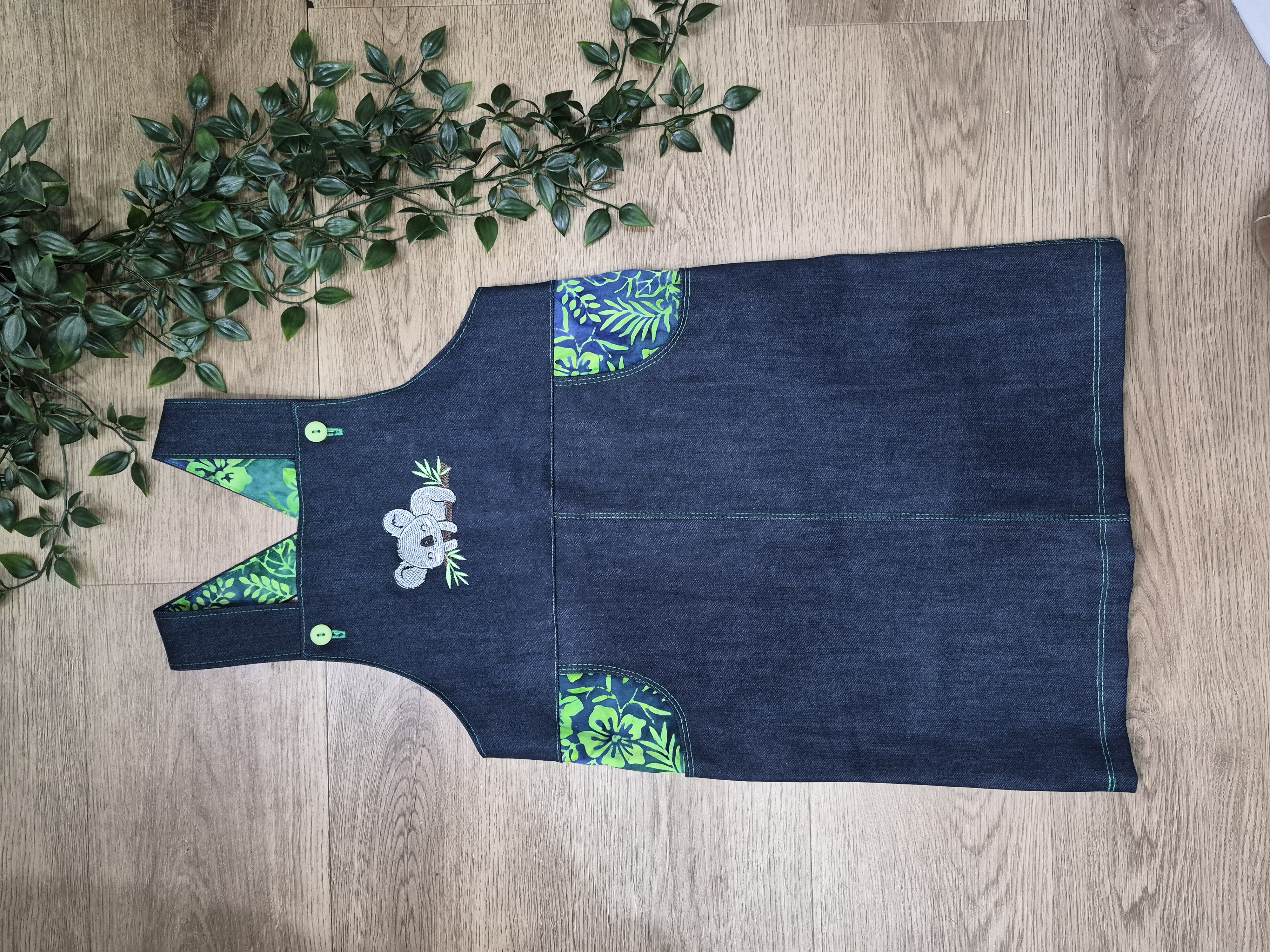 Classic Denim Pinafore Dress