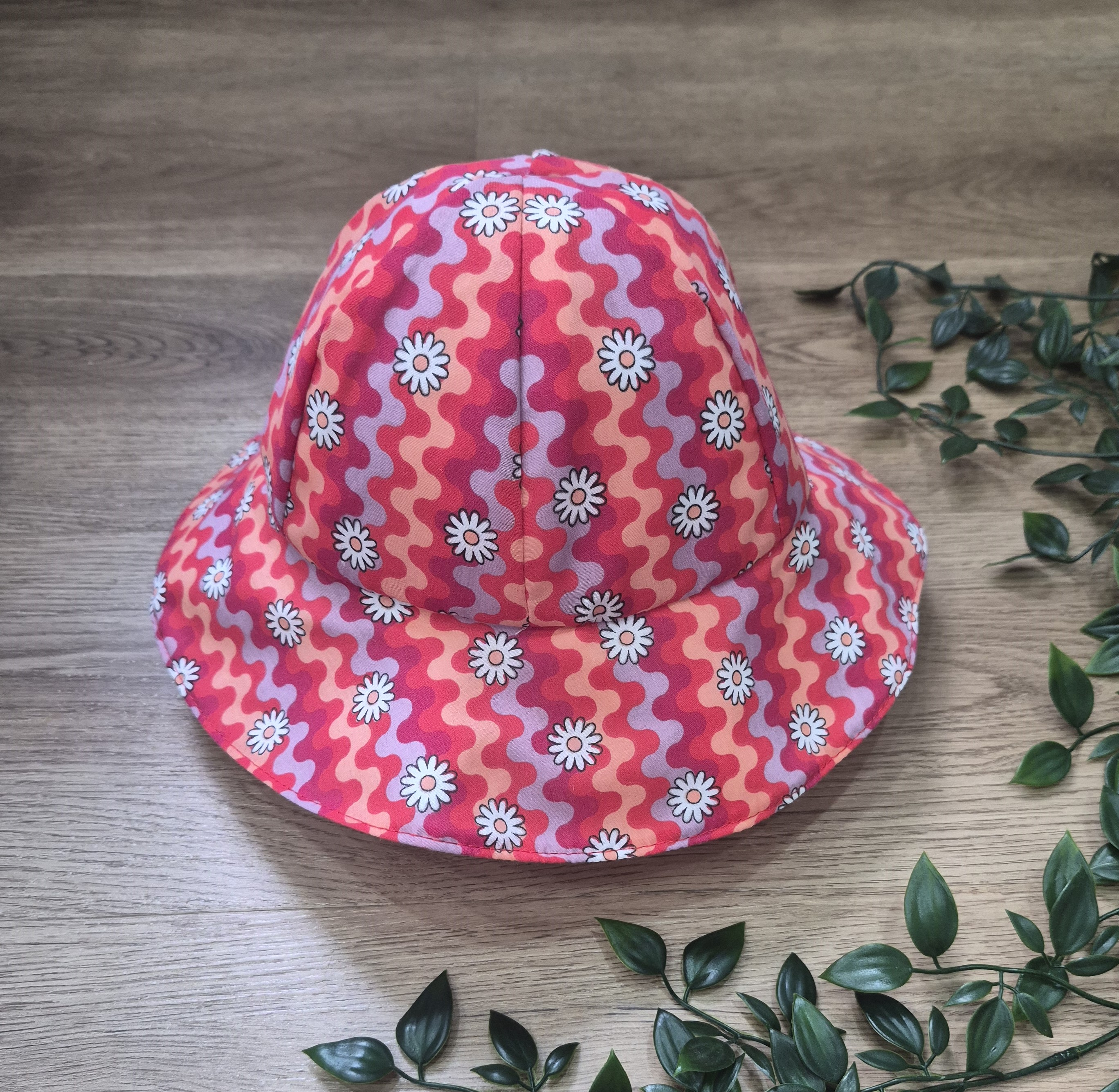 6 panel sun hat
