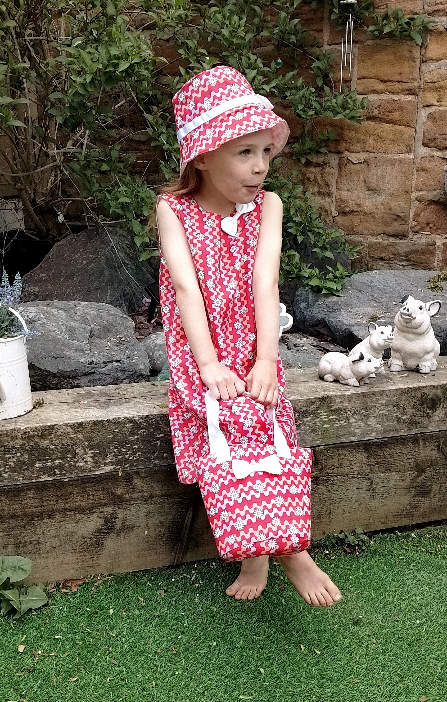 "Milly." Classic A-line dress