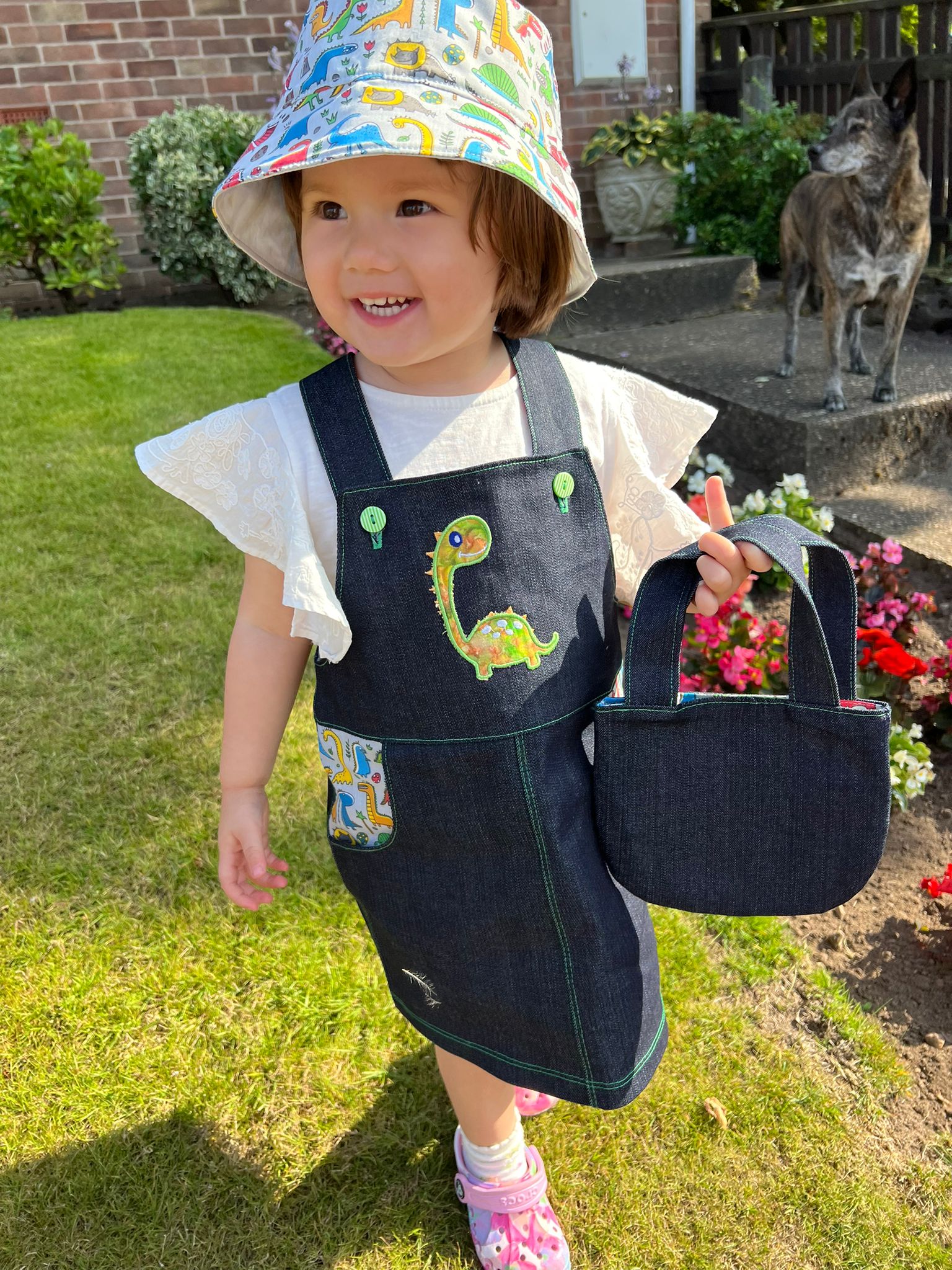 Classic Denim Pinafore Dress