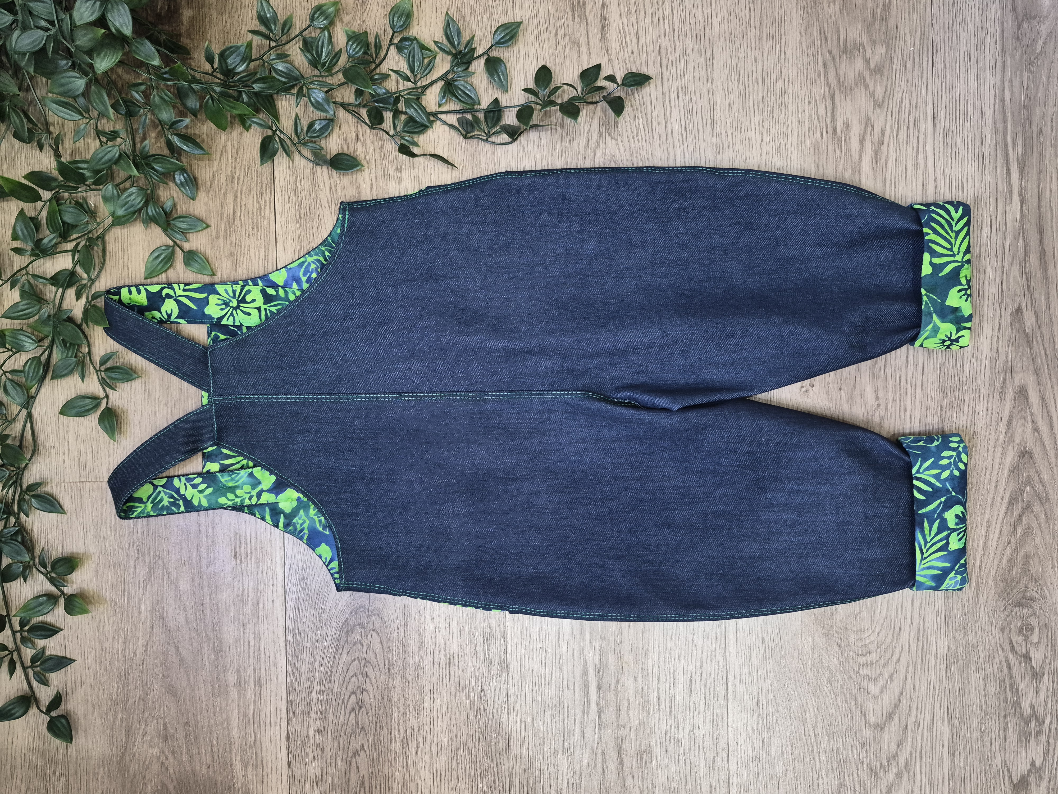 Classic denim dungarees