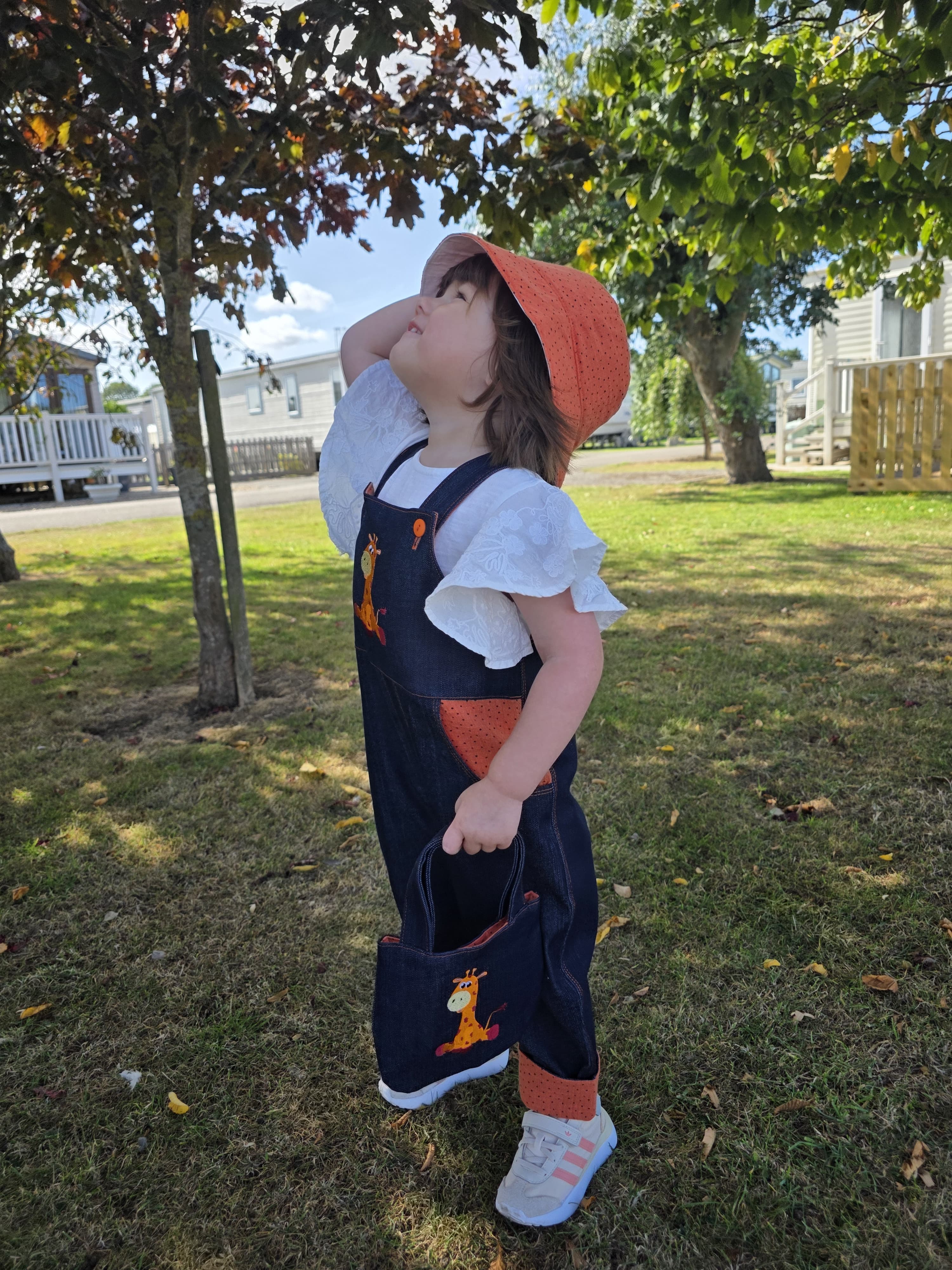 Classic denim dungarees