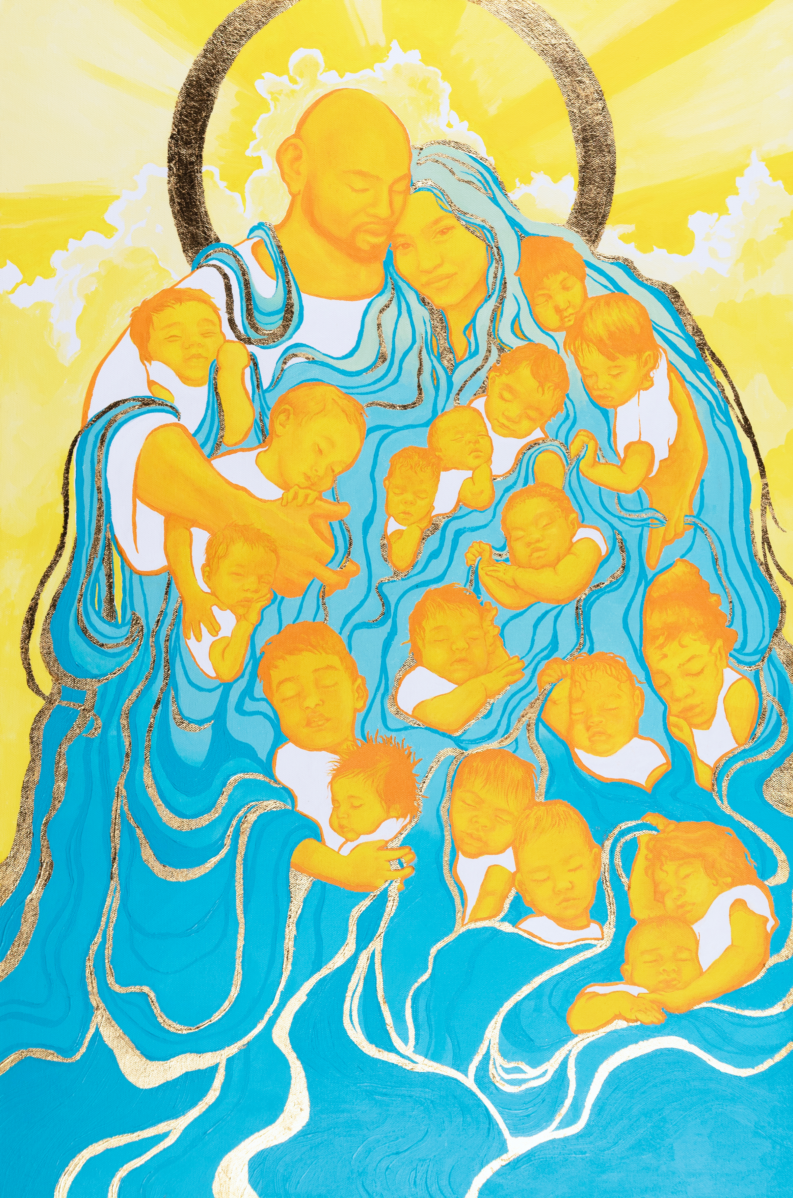 Theirs - Gallery Wrapped Canvas Print .75 in width