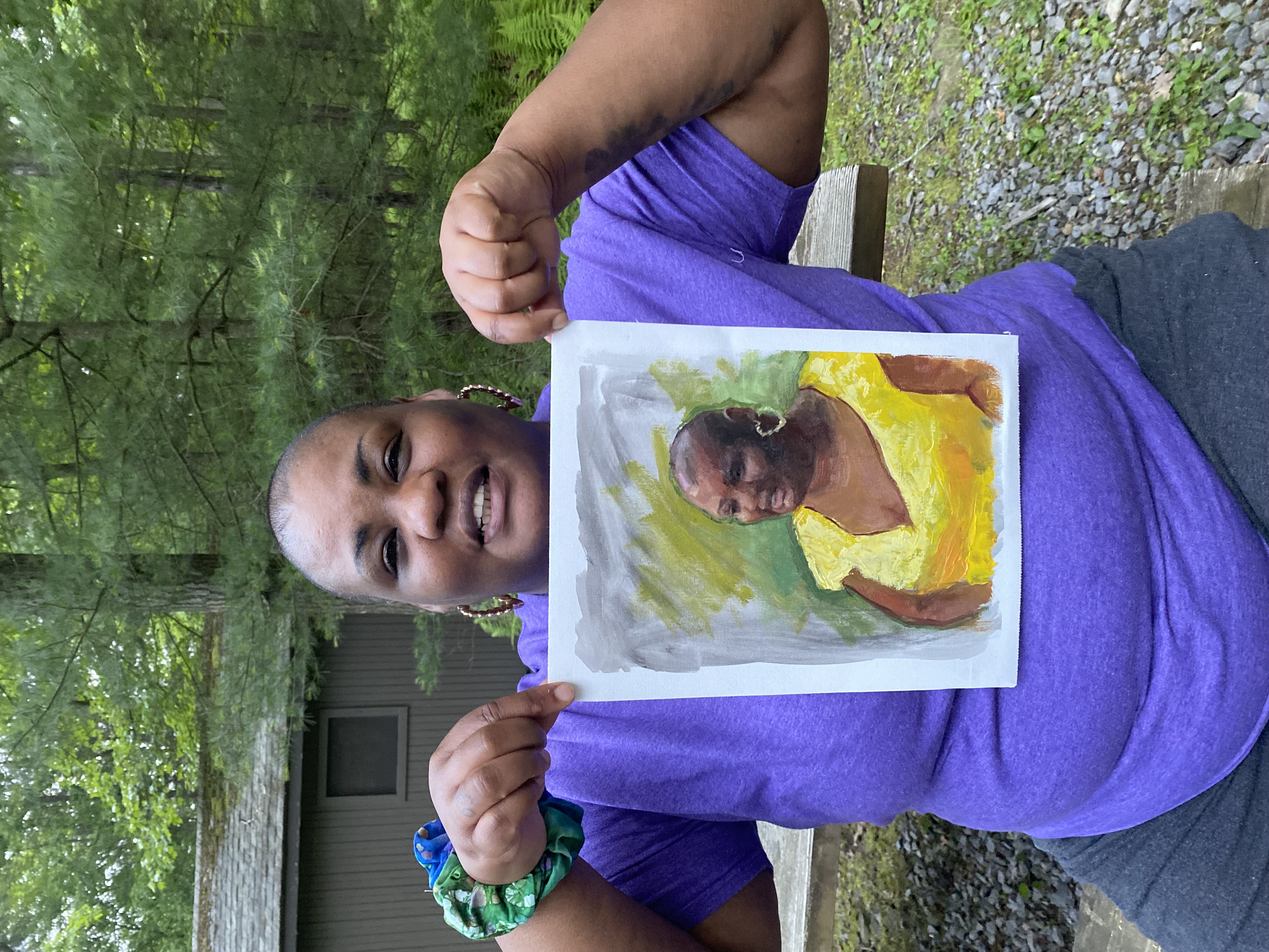 Live Portrait Painting