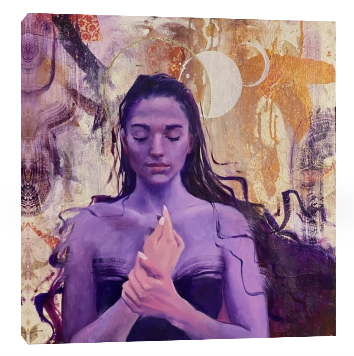 Divine Feminine- Gallery Wrapped Fine Art Print .75 in