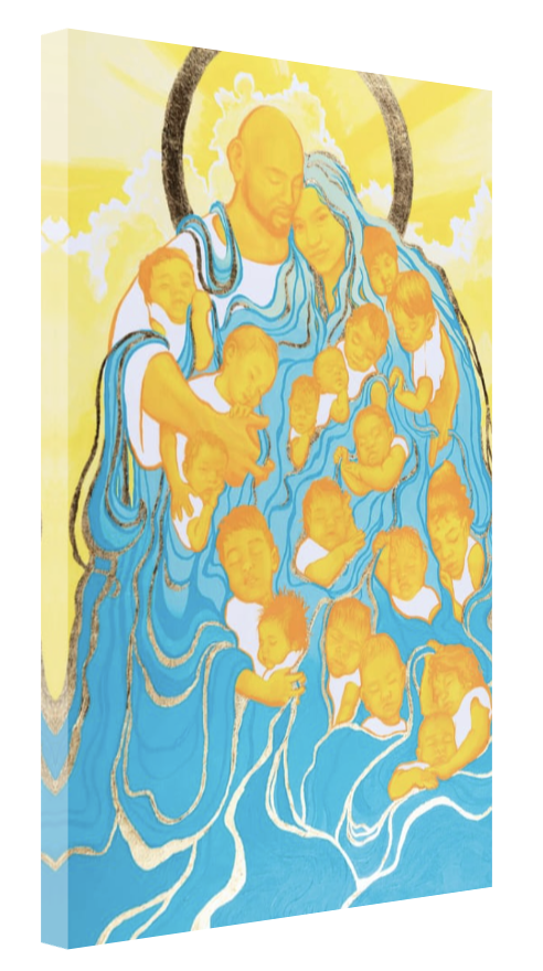 Theirs - Gallery Wrapped Canvas Print .75 in width