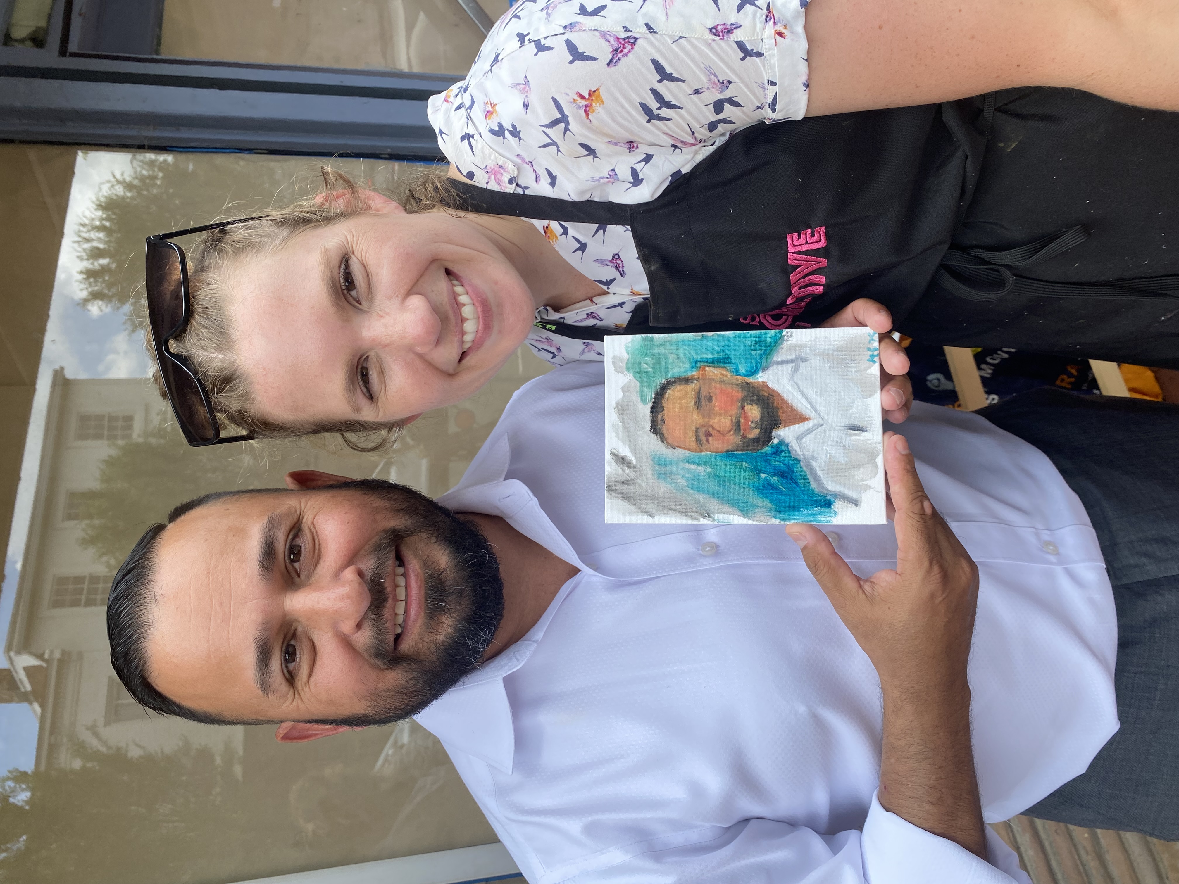 Live Portrait Painting