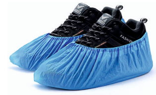 Non-woven blue shoe cover
