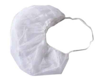 Non-woven white Beard Cover- 19"