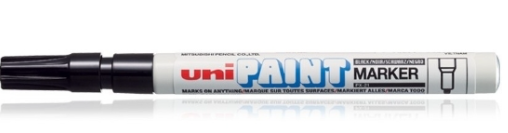BLACK PAINT MARKER - MARK ANY SURFACE