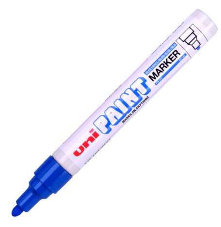 BLUE PAINT MARKER - MARK ANY SURFACE