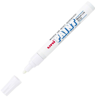 WHITE PAINT MARKER - MARK ANY SURFACE