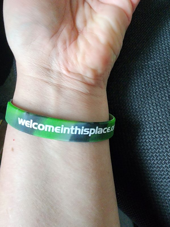 My Love is Complete aro wristband