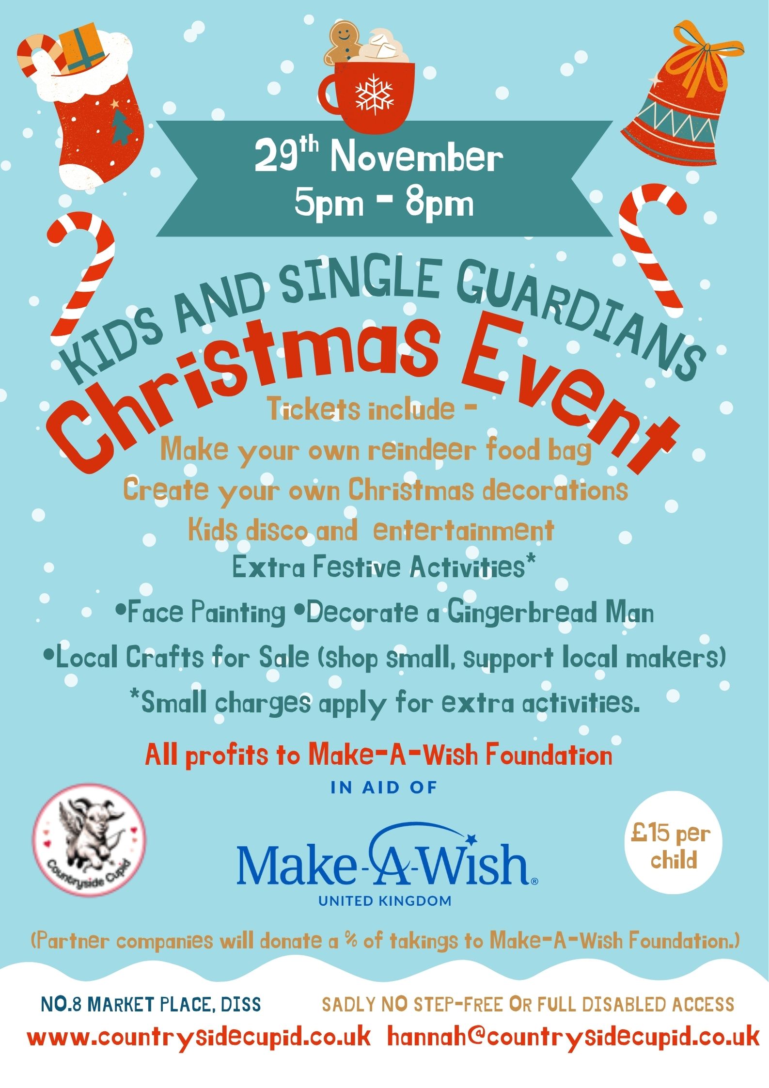 Christmas Event for Kids and Single Guardians 