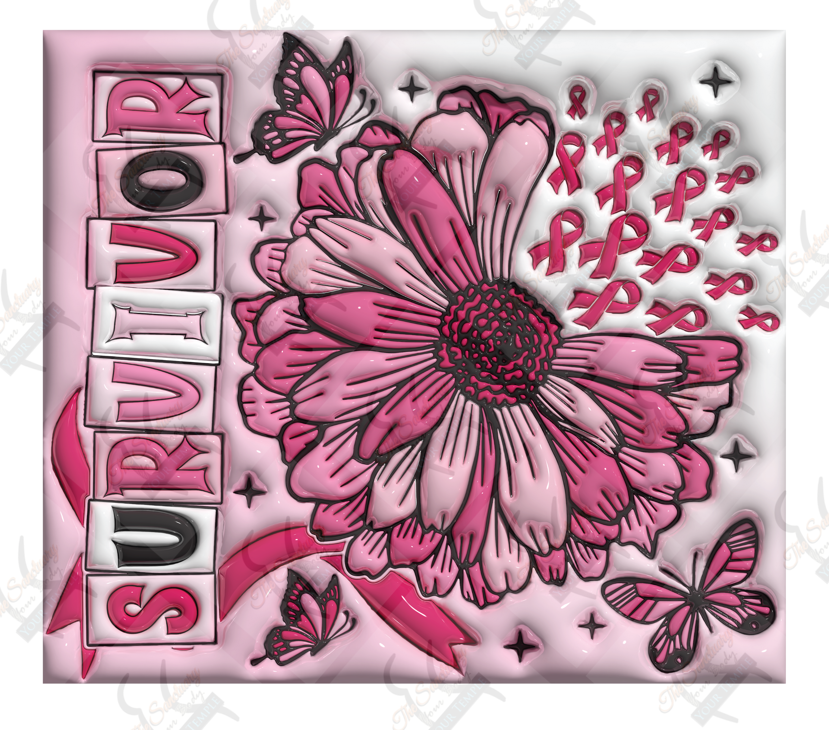 Breast Cancer Survivor Tumblers