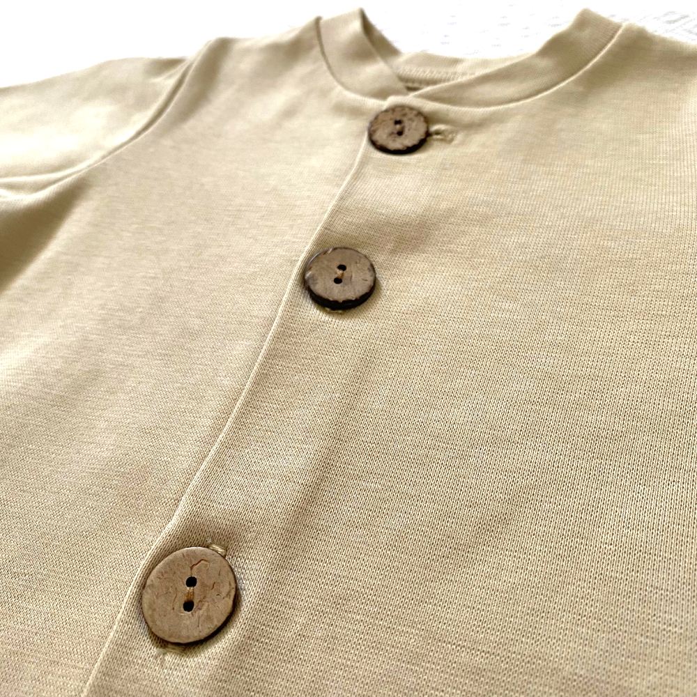 Combi Petit bouton - beige