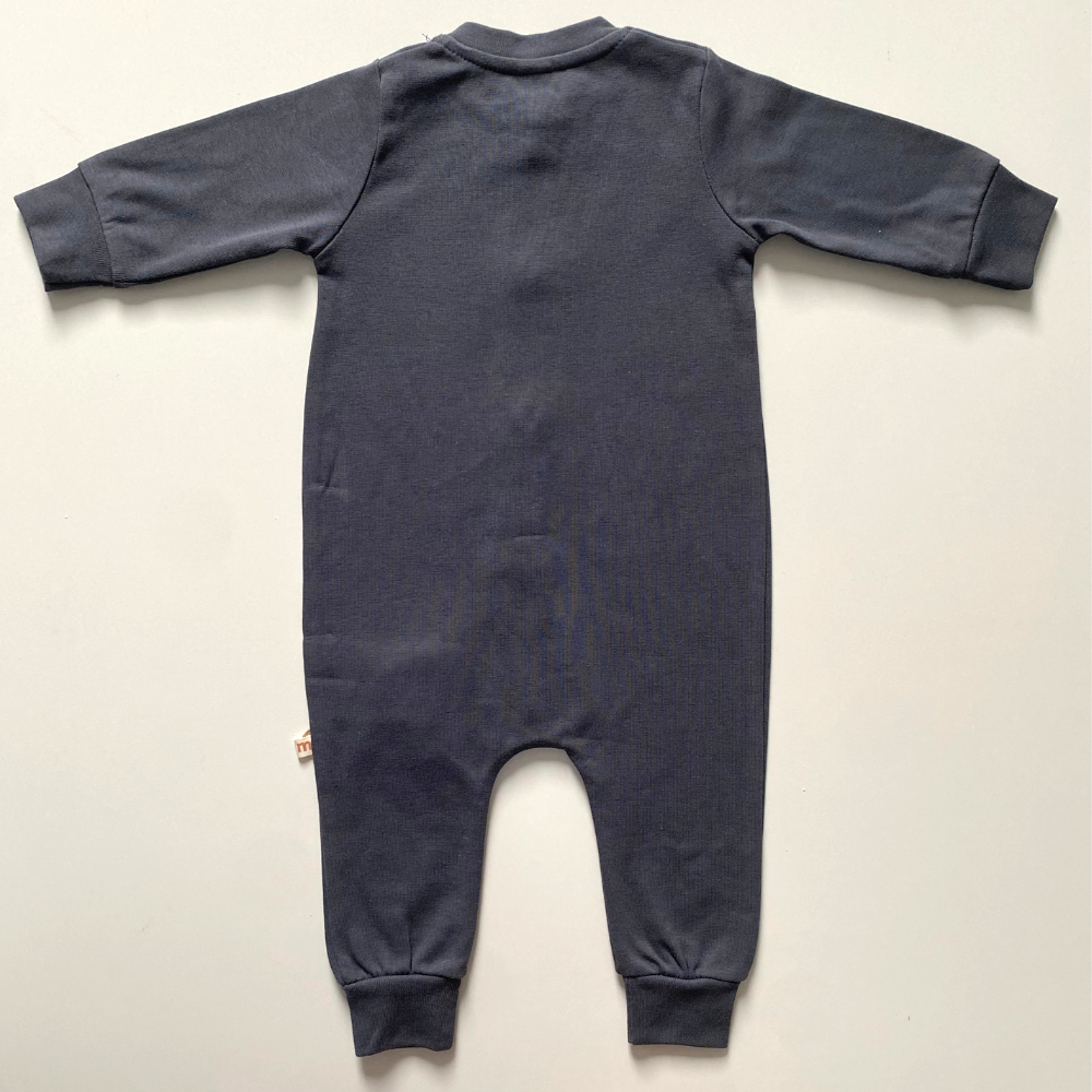 Combi Petit bouton - bleue marine